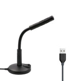 USB Desktop Microphone Mic with On Off Button Mute for Computer Laptop