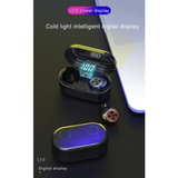 TW80 Air True-Wireless Earphones, Bluetooth, Stereo HiFi Sound, Touch Control, and Secure Fit - Black