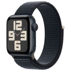 Apple Watch SE 2 (2023) 44mm (GPS) - Midnight Aluminum - Midnight Sport Loop Band - Size : Any Size - (MREA3CL/A | MREA3CL/A)