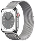 Apple Watch Series 8 (GPS+CELLULAR) 45mm Graphite Stainless Steel - Graphite Milanese Loop (MNKW3LL/A)