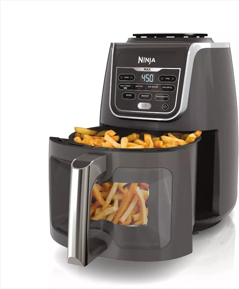 Ninja AF171 EzView Max XL Air Fryer that Cooks, Crisps, Roasts