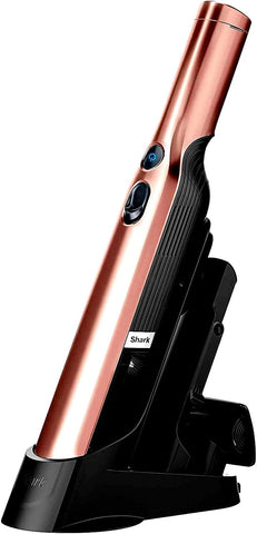 Shark WV201 WANDVAC Handheld Vacuum Lightweight at 1.4 Pounds with Powerful Suction, Charging Dock, Single Touch Empty and Detachable Dust Cup