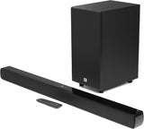 *CLEARANCE* JBL Cinema SB190 2.1 Channel Soundbar with Virtual Dolby Atmos and Wireless 6.5" Subwoofer, Black