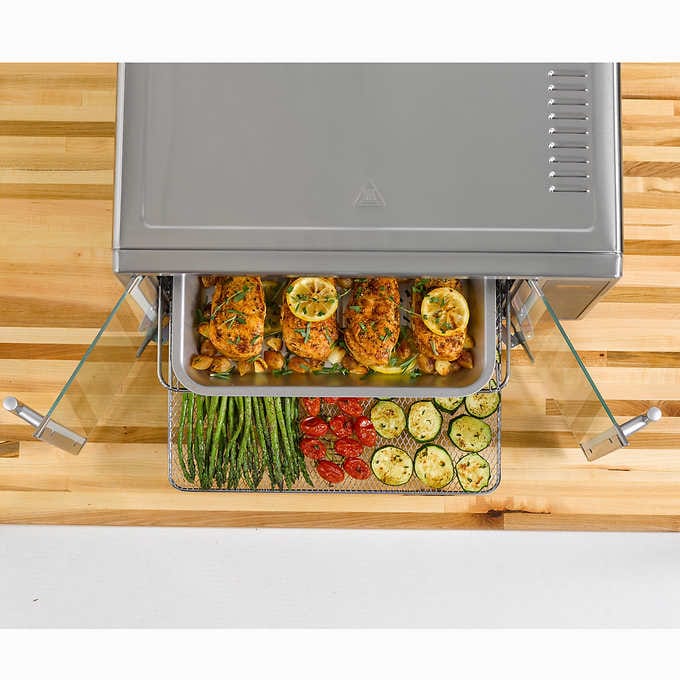 Oster Countertop and Toaster Oven w/ French Door, Turbo Convection, Di