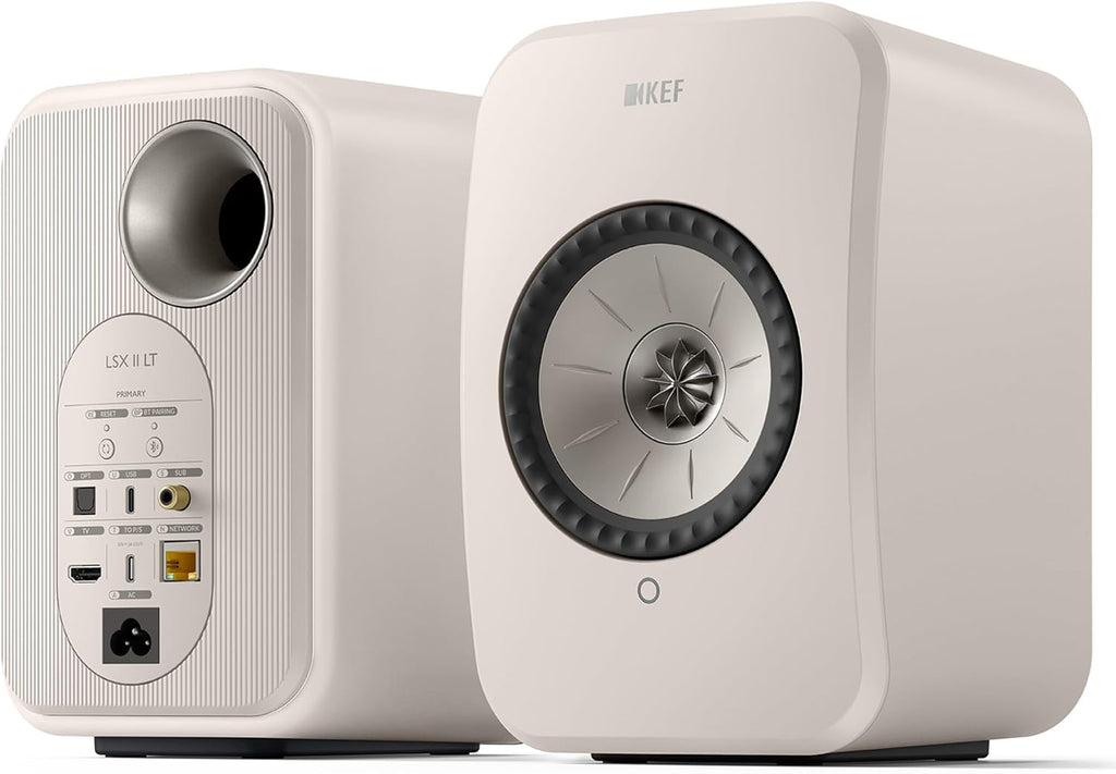 KEF LSX II LT ホワイト KEF LSX II LT Wireless Speaker 2-pack Stone White – TVOUTLET.CA