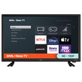 onn. 24 inch Class 720P HD LED Roku Smart TV (100012590)
