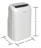 Toshiba RACPD1013CWRU Air Conditioner 10,000-BTY Smart 3-in-1 Cool, Circulates and Dehumidifies
