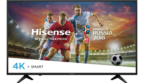 Hisense 50" Class 4K Ultra HD (2160P) HDR Roku Smart LED TV (50R6E)