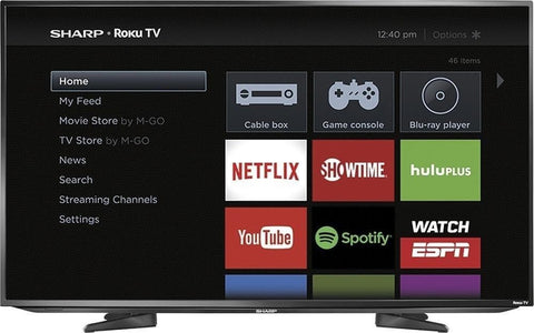 Sharp LC-43N4000U 43"  1080p Roku Smart LED TV