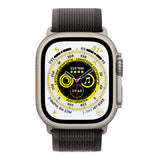 Apple Watch Ultra 49mm (GPS+CELLULAR) Titanium Case with Black/Gray Trail Loop (MQF53LL/A)