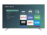 Philips 75" Class 4000 Series 4K UHD (2160P) LED Roku Smart TV with HDR (75PFL4864/F7)