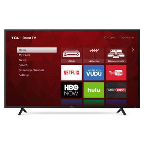 TCL 55" Class 4K (2160P) Roku Smart LED TV (55S401)