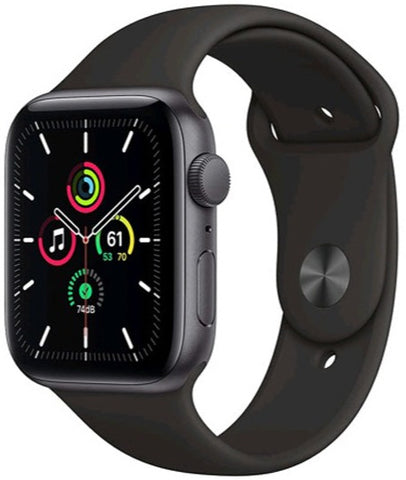 Apple Watch SE 2021 MKQ13 GPS 40mm Space Grey Aluminium Midnight Sport Band