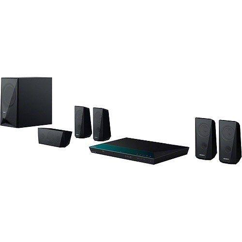 Sony Channel 1000W 3D Blu-ray Home Theater System with Built-in Wi-Fi (BDV-E2100)