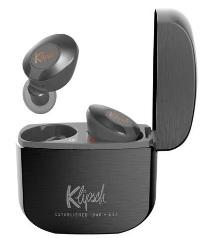 Klipsch KC5 II True Wireless Earbuds with Premium Charging Case