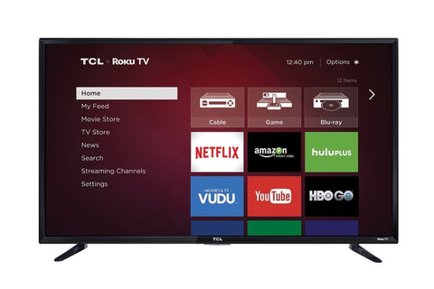 TCL 48FS3750 48" 1080P 120 HZ LED ROKU SMART TV