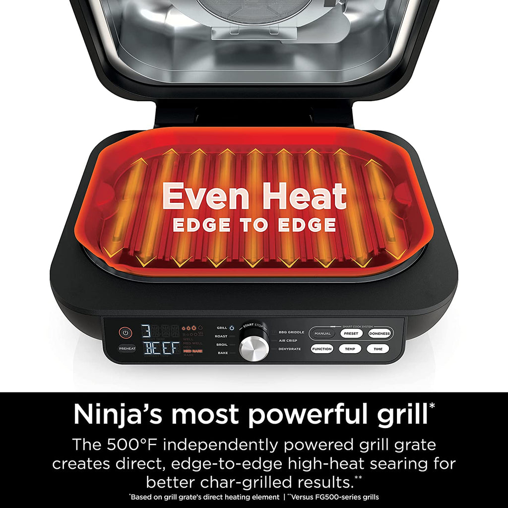 Ninja IG651 Foodi Smart XL Pro 7in1 Indoor Grill/Griddle Combo, use TVOUTLET.CA