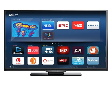 PHILIPS 50PFL4901/F7 50" 1080P 120PMR LED SMART TV