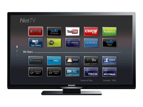 PHILIPS 46PFL3608/F7 46" 1080P 60 HZ LED SMART TV