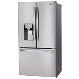 LG 36 in. 26 cu. ft. Stainless-steel French Door Refrigerator with Smudge-resistant Finish (LFXS26973S)
