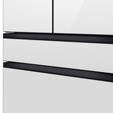 Samsung 23 cu. ft. Bespoke 4-Door French Door Refrigerator with Beverage Center // White Glass (RF23BB860012)