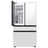 Samsung 23 cu. ft. Bespoke 4-Door French Door Refrigerator with Beverage Center // White Glass (RF23BB860012)