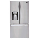 LG 36 in. 26 cu. ft. Stainless-steel French Door Refrigerator with Smudge-resistant Finish (LFXS26973S)