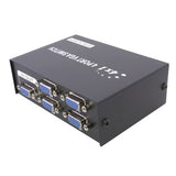 VGA Switch 4 Port SVGA Monitor Sharing Box 4 In 1 Out LCD Selector