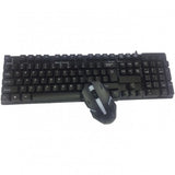 CMK 198 Rainbow LED Backlit Gaming Keyboard and Mouse Combo