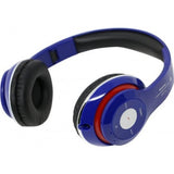 Foldable Wireless Bluetooth High Definition On-Ear Stereo Headphones STN-16(Blue)