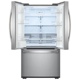 LG 36" 29 Cu. Ft. French Door Refrigerator with Water Dispenser (LRFWS2906S) - Stainless Steel