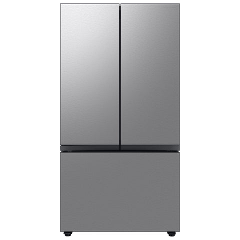 Samsung BESPOKE 36" 30.1 Cu. Ft. 3-Door French Door Refrigerator with Water Dispenser (RF30BB6600QL) - Stainless