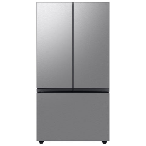 Samsung BESPOKE 36" 23.9 Cu. Ft. 3-Door French Door Refrigerator with Water Dispenser (RF24BB6600QL) - Stainless