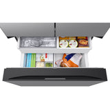Samsung BESPOKE 36" 30.1 Cu. Ft. 3-Door French Door Refrigerator (RF30BB6200QL) - Stainless Steel