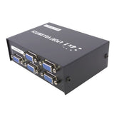VGA Switch 4 Port SVGA Monitor Sharing Box 4 In 1 Out LCD Selector
