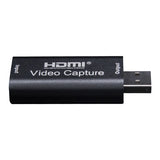 HDMI to USB 2.0 Video Capture Device Card Adapter Switch Live Streaming Recorder