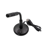 USB Desktop Microphone Mic with On Off Button Mute for Computer Laptop