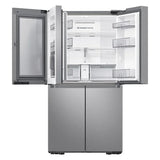 Samsung 23 cu. ft. Counter Depth 4-Door French Door Refrigerator with Beverage Center in (RF23B7671SR) Stainless Steel
