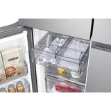 Samsung 23 cu. ft. Counter Depth 4-Door French Door Refrigerator with Beverage Center in (RF23B7671SR) Stainless Steel