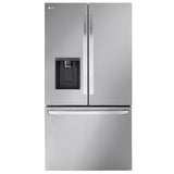 LG - 26 cu. ft. Smart Counter Depth MAX French Door Refrigerator (LCFC26XSS) - Stainless Steel