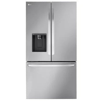 LG - 26 cu. ft. Smart Counter Depth MAX French Door Refrigerator (LCFC26XSS) - Stainless Steel