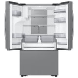 Samsung 36" 25.5 Cu. Ft. French Door SpaceMax Counter Depth Refrigerator w/ Water & Ice Dispenser (RF27CG5400SR) - Stainless