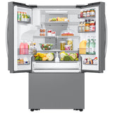 Samsung 36" 25.5 Cu. Ft. French Door SpaceMax Counter Depth Refrigerator w/ Water & Ice Dispenser (RF27CG5400SR) - Stainless