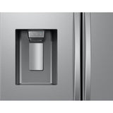 Samsung 36" 25.5 Cu. Ft. French Door SpaceMax Counter Depth Refrigerator w/ Water & Ice Dispenser (RF27CG5400SR) - Stainless
