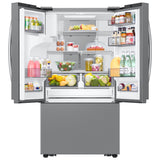 Samsung 36" 25.5 Cu. Ft. French Door SpaceMax Counter Depth Refrigerator w/ Water & Ice Dispenser (RF27CG5900SR) - Stainless