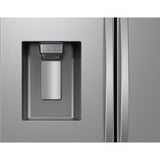 Samsung 36" 25.5 Cu. Ft. French Door SpaceMax Counter Depth Refrigerator w/ Water & Ice Dispenser (RF27CG5900SR) - Stainless