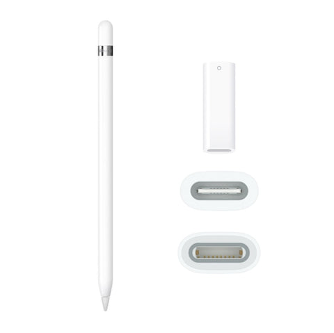 Apple Pencil (1st Generation) with USB-C to Apple Pencil Adapter (MQLY3AM/A)