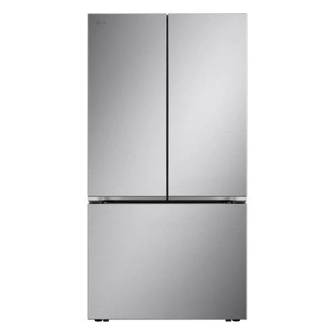 LG - Counter-Depth MAX 26.5 Cu. Ft. French Door Smart Refrigerator with Internal Water Dispenser (LRFLC2716S) - Stainless Steel