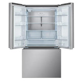 LG - Counter-Depth MAX 26.5 Cu. Ft. French Door Smart Refrigerator with Internal Water Dispenser (LRFLC2716S) - Stainless Steel