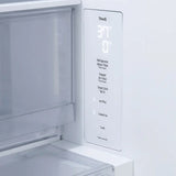 LG - Counter-Depth MAX 26.5 Cu. Ft. French Door Smart Refrigerator with Internal Water Dispenser (LRFLC2716S) - Stainless Steel